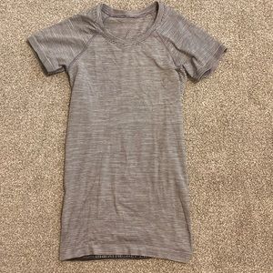 Striped Lululemon Swiftly Tech 2.0 Top